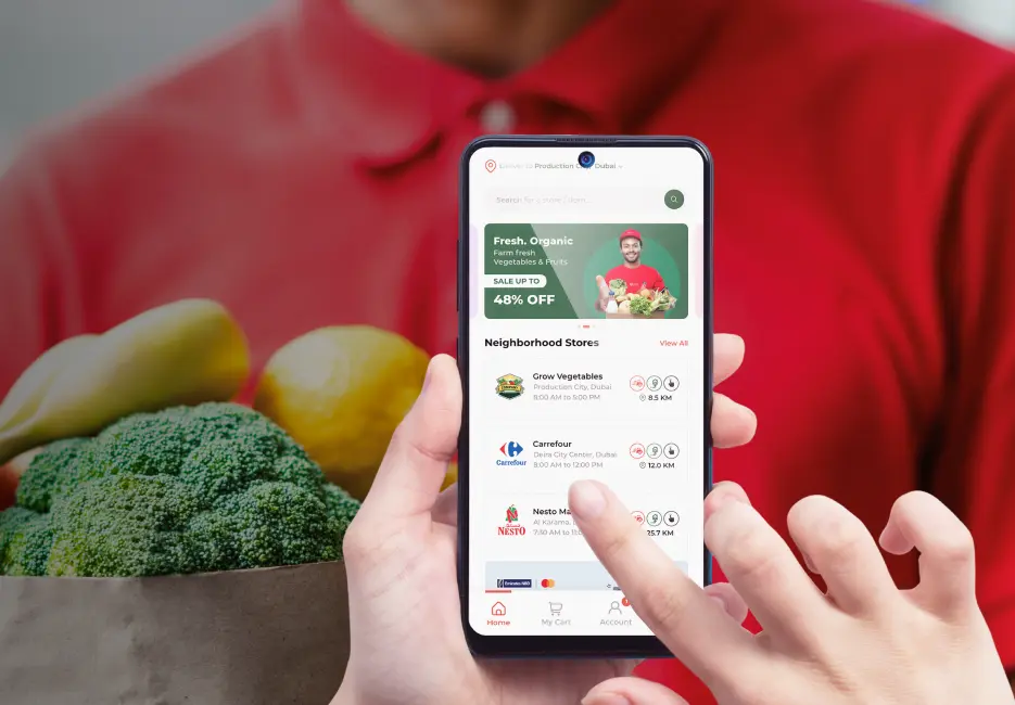 Online Grocery Marketplace